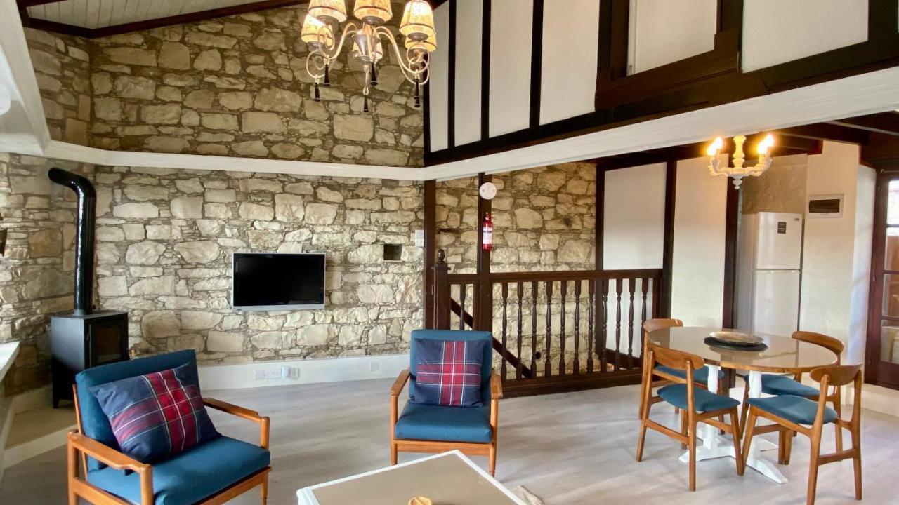Leonys House By Trulycyprus Villa Dhoros ภายนอก รูปภาพ